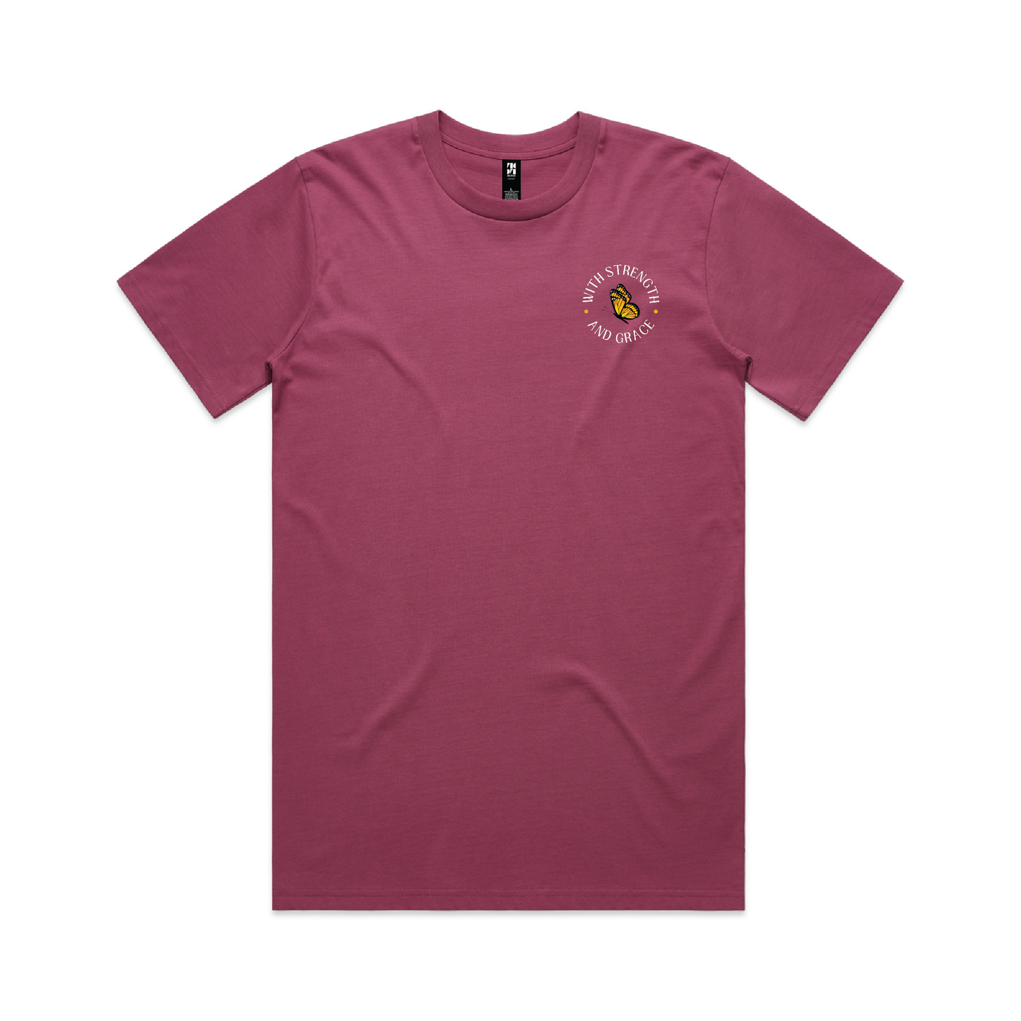 With Strength And Grace Heavyweight Tee