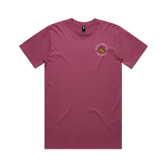 With Strength And Grace Heavyweight Tee